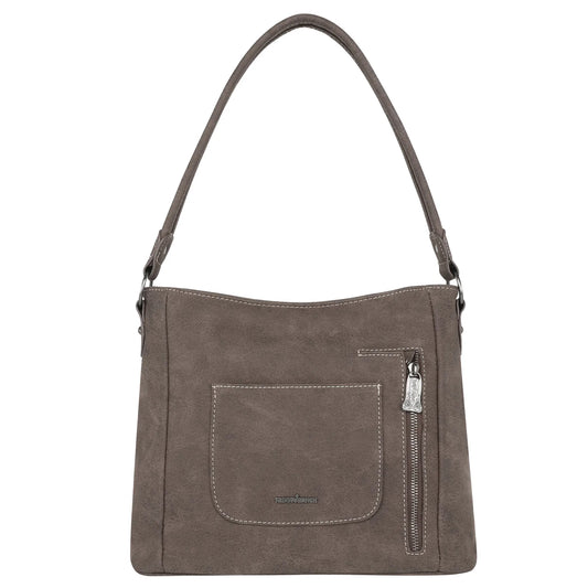 Trinity Ranch Hair-On Cowhide Concealed Carry Hobo